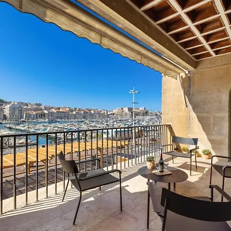 Le Splendide Terrasse Avec Vue Panoramique Vieux Port Apartment Marseille