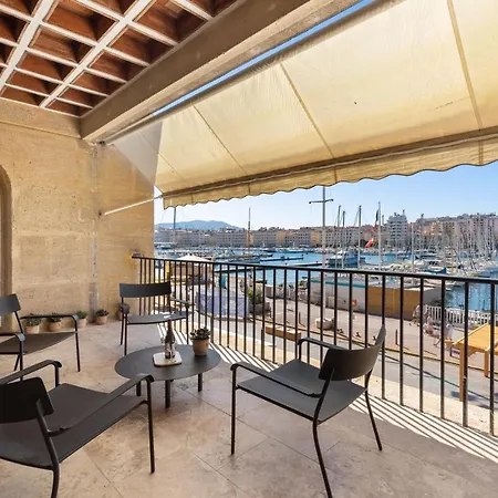 Le Splendide Terrasse Avec Vue Panoramique Vieux Port Apartment